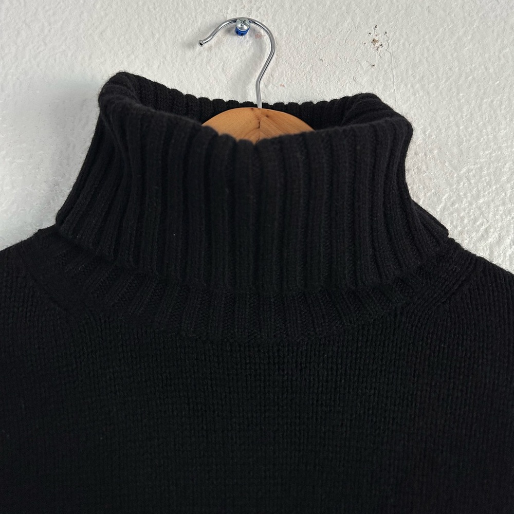 Polo Ralph Lauren Turtle Mock Neck Wool Cashmere Sweater Women’s Size Medium - Picture 2 of 7
